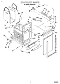CONTAINER Diagram and Parts List for TC8750XBP1  Whirlpool Trash Compactor