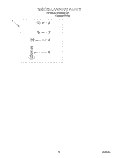 MISCELLANEOUS, OPTIONAL Diagram and Parts List for TAWS800JQ0  Estate Washer