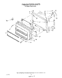 FREEZER DOOR Diagram and Parts List for ET20DKXVW04  Whirlpool Refrigerator
