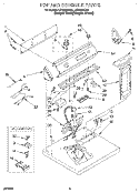 Part Location Diagram of 3403759 Whirlpool PANEL-CNTL