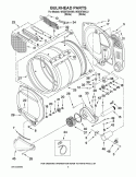 Part Location Diagram of WPW10293765 Whirlpool DUCT-AIR