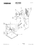 UNIT, LITERATURE Diagram and Parts List for JLAIC5052  Whirlpool Ice Maker