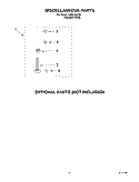 MISCELLANEOUS, OPTIONAL Diagram and Parts List for LSR5100LQ0  Whirlpool Washer