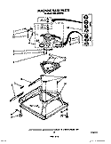 MACHINE BASE Diagram and Parts List for TAWL680WW0  Estate Washer