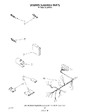 WIRING HARNESS Diagram and Parts List for WU3000V0  Roper Dishwasher