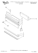 OVEN CONTROL, LITERATURE Diagram and Parts List for RM765PXAB0  Whirlpool Wall Oven