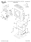 SECTION Diagram and Parts List for AD50J1  Whirlpool Dehumidifier