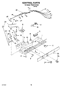 CONTROL, OPTIONAL Diagram and Parts List for ED0GTKXKQ00  Whirlpool Refrigerator