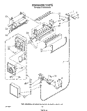 Part Location Diagram of LIT1118720 Whirlpool Service & Wiring Sheet