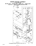 688637 BURNER Diagram and Parts List for LG5751XFW0  Whirlpool Dryer