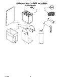 ACCESSORY PARTS Diagram and Parts List for TU8100XTP1  Whirlpool Trash Compactor