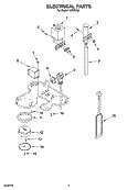 ELECTRICAL PARTS Diagram and Parts List for KPES100  KitchenAid Coffee Maker