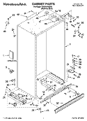 Part Location Diagram of 2317086 Whirlpool Use & Care Guide