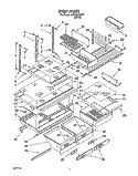 Part Location Diagram of 1125542 Whirlpool DIVIDER