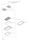 ELECTRIC GRILL MODULE Diagram and Parts List for RS373PXWT1  Whirlpool Range
