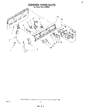 Part Location Diagram of 258851 Whirlpool Bezel Knob