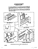 ACCESSORY Diagram and Parts List for BHAC1230XS0  Whirlpool Air Conditioner