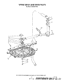 UPPER WASH AND RINSE Diagram and Parts List for 4KUDA220TW0  KitchenAid Dishwasher