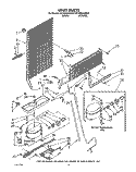 UNIT Diagram and Parts List for ET18HKXXN00  Whirlpool Refrigerator