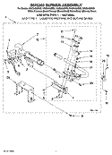 8576353 BURNER ASSEMBLY Diagram and Parts List for WGD9400SW0  Whirlpool Dryer