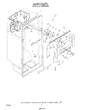 LINER Diagram and Parts List for ET20DKXTN00  Whirlpool Refrigerator