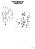 Part Location Diagram of 8205477 Whirlpool BRKT-MOUNT