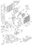 UNIT, LITERATURE Diagram and Parts List for R183A3  Whirlpool Air Conditioner