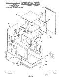 UPPER OVEN, OPTIONAL Diagram and Parts List for KEBI271YBL3  KitchenAid Wall Oven