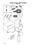 OPTIONAL Diagram and Parts List for BFR243  Whirlpool Air Conditioner
