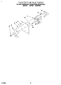 CONVECTION FAN Diagram and Parts List for KEDS207BWH0  KitchenAid Range