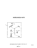 MISCELLANEOUS Diagram and Parts List for LA9200XWW0  Whirlpool Washer