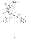 ICE CONTAINER Diagram and Parts List for KSRF36DTX00  KitchenAid Refrigerator