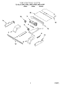 Part Location Diagram of 4455729 Whirlpool HARNS-WIRE