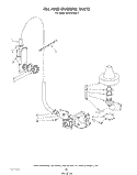 FILL AND OVERFILL Diagram and Parts List for KPDC601S3  KitchenAid Dishwasher