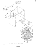 OVEN (CONTINUED) , LITERATURE AND OPTIONAL Diagram and Parts List for RE953PXPT0  Whirlpool Range