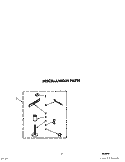 MISCELLANEOUS Diagram and Parts List for LA6000XSW0  Whirlpool Washer
