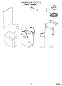 ACCESSORY Diagram and Parts List for TU800SPDB0  Whirlpool Trash Compactor