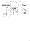 WATER SYSTEM Diagram and Parts List for LST8244AN0  Whirlpool Washer