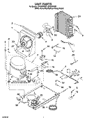 Part Location Diagram of 2313636 Whirlpool Wiring Harness, Complete Unit (Includes Power Cord)