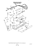 CONTROL Diagram and Parts List for KSRS25QWAL13  KitchenAid Refrigerator