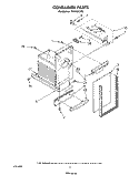CONTAINER Diagram and Parts List for TF4600XTP0  Whirlpool Trash Compactor
