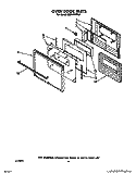 Part Location Diagram of 3178643 Whirlpool Handle, Door
