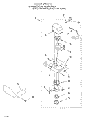 PUMP Diagram and Parts List for KUIS185JPW0  KitchenAid Ice Maker
