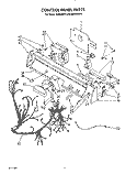 CONTROL PANEL, LIT/OPTIONAL Diagram and Parts List for KUDI220T3  KitchenAid Dishwasher
