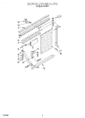 INSTALLATION Diagram and Parts List for R253F0  Whirlpool Air Conditioner