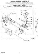8576353 BURNER ASSEMBLY Diagram and Parts List for WGD9400SB1  Whirlpool Dryer