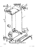 Part Location Diagram of 1113460 Whirlpool HARNS-WIRE