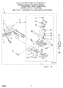 8318272 BURNER ASSEMBLY Diagram and Parts List for LGR4634JQ1  Whirlpool Dryer