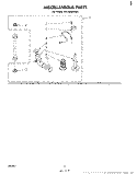 MISCELLANEOUS , LITERATURE AND OPTIONAL Diagram and Parts List for CA1300XKW0  Whirlpool Washer