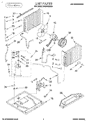 Part Location Diagram of LIT1164413 Whirlpool LITERATURE PARTS (Tech Sheet)